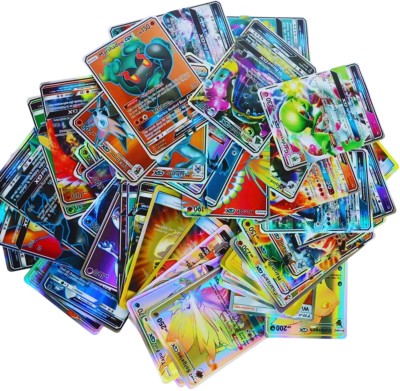 Mallexo Rare Poke-mon Cards Game For kids 360PC Playing Trading Cards for Boys Girls(Multicolor)