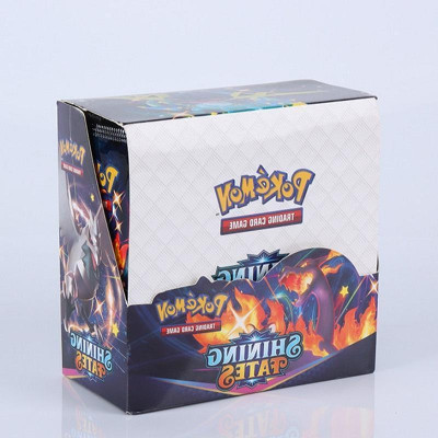 Craveon Poke-Moon (36 Booster Packs) Shining Fates Playing Card Booster Packs-UPDATED109(Multicolor)