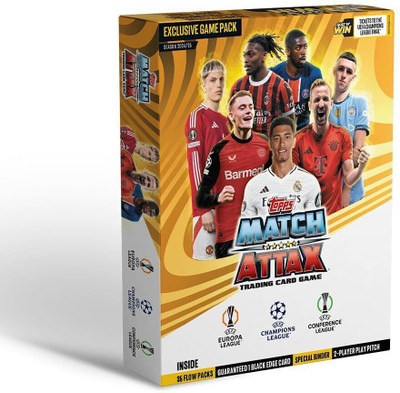 topps india Champions League Match Attax 24/25 Trading and Collectible Exclusive Game Pack(Multicolor)