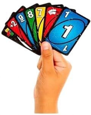 Freedy 2-PCS Uno playing card game for kids for adult,set-112 card game indoor(Multicolor)