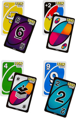 WANQLYN Uno Flip Side & Reinhards Staupe's Blink (3)(Multicolor)
