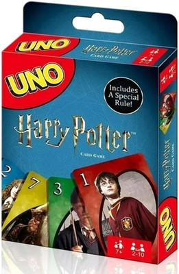 Gift Collection Premium Quality UNO Harry Potter Playing Card Game for kids & family Fun Games(Multicolor)