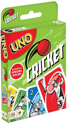 Gift Collection Premium Quality UNO Cricket Card Game for kids and family Fun Game Playing Cards(Multicolor)
