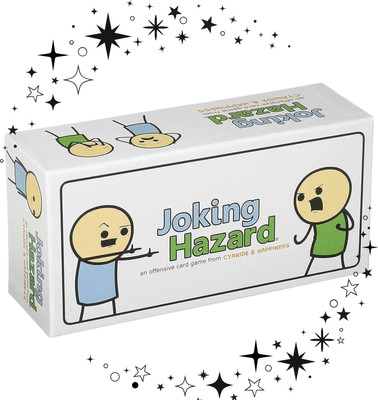 Zuuluzrs Joking Hazard Fun And Party Card Games For Adult(White)