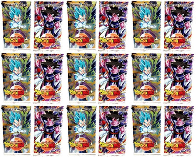 Gift Collection 144 PCS Dragon Ball Super Playing Card Game Goku Vageta Booster Cards DBZ Cards(Multicolor)