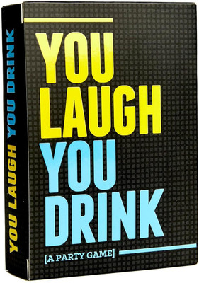 TMA ENTERPRISE You Laugh You Drink Card Game(Multicolor)
