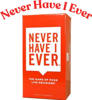 Zuuluzrs Multiplayer Classic Card Game - Never Have I Ever Card Game(Red)