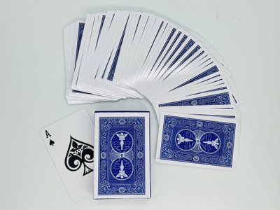A SARKAR MAGIC WORLD Marked Deck Infinity Design | Spy Mark Infinity Card Packet (Playing Cards)(Blue)