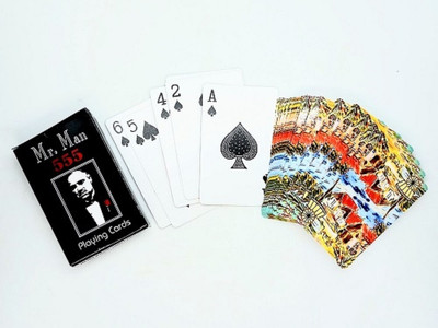 SSR SHOP Mr. Man Mark Magic Playing Card Deck_CG1(Multicolor)
