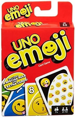 TMA ENTERPRISE UNO Emoji Edition Card Game(Multicolor)