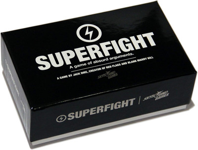 Zuuluzrs A Game Of Absurd Arguments - Superfight Card Game(Black)