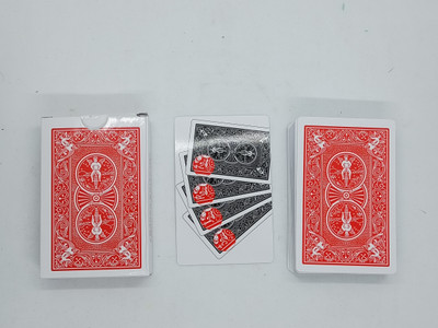 SSR SHOP A SARKAR MAGIC MARKED DECK BICYCLE DESIGN (RED) / SPY MARKED MAGIC CARD PACKET(Red)