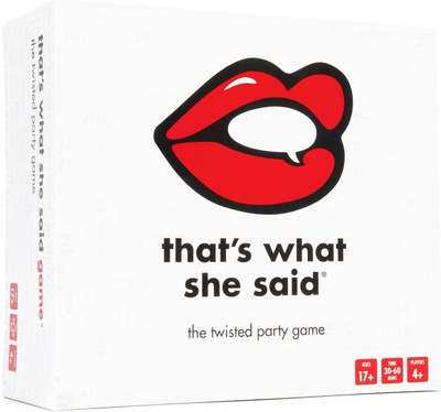TMA ENTERPRISE That’s What She Said Fun Adult Party Card Game(Multicolor)