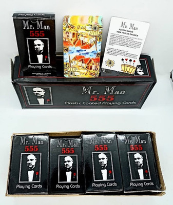 SSR SHOP A SARKAR MR. Man Mark Deck Magic Playing Card (Set of 12) / CHEATING_CG1(Multicolor)