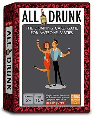 Exciting Lives All Drunk Party Drinking Game(Multicolor)