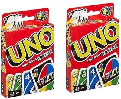 Valuedeal Uno Playing Card Game for 7 Yrs and Above for Adult, 108 cards 1 Deck(Multicolor)