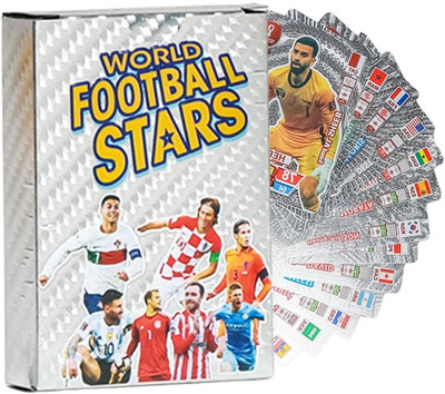 PN AVAN Football Card Set Waterproof(Silver)