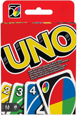Ridhimani Mattel Uno Playing Card Game for 7 Yrs and Above for Adult, Set of 112 Cards(Red)
