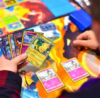 Thrifx Pokemon Cards 200Pcs V Vmax Vstar Gx Ex Trainer Energy Booster Box Packs(Multicolor)