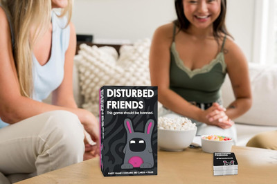 Zuuluzrs Disturbed Friends Part Card Game Enjoyment Game With Friends(Black)