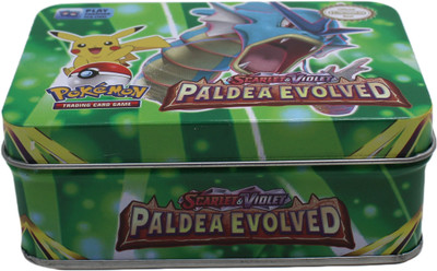 neoinsta shopping Set of 40 scarlet and violet Paldea Involved Pokemon cards design 3(Green)