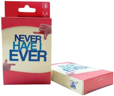 Gift Collection Never Have I Ever Card Game For Ultimate Fun & Challenges(Multicolor)