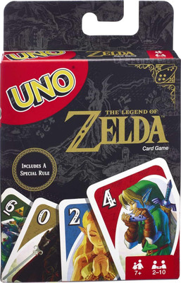 SALPITOYS UNO The Legend of Zelda Card Game for Family Night with Themed Graphics(Multicolor)