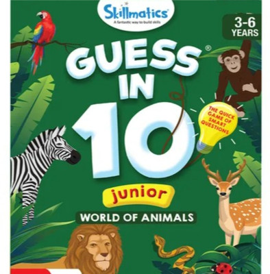 VKW Skillmatics Guess in 10 Junior World of Animals(Multicolor)