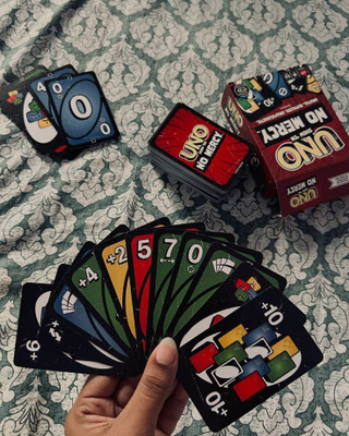ToyShaala UNO No Mercy – Party Card Game with Extreme Rules(Multicolor)