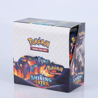 Craveon Poke-Moon (36 Booster Packs) Shining Fates Playing Card Booster Packs for Kids(Multicolor)
