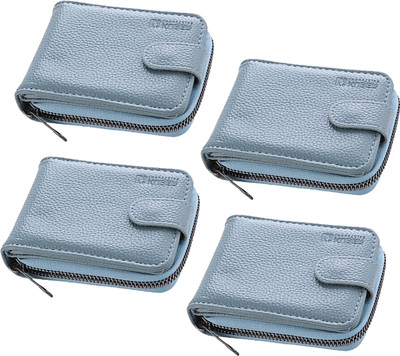 KUBER INDUSTRIES 10 Card Holder(Set of 4, Blue)