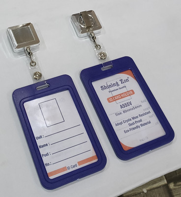 SHINING ZON 1 Card Holder(Set of 1, Blue)