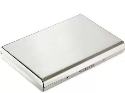 Ofunio 6 Card Holder(Set of 1, Silver)