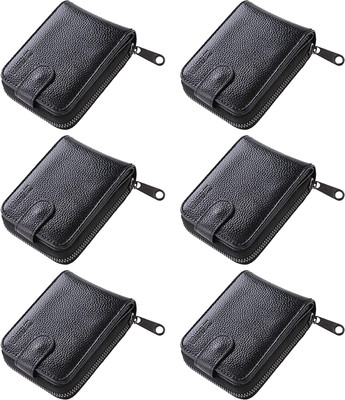 KUBER INDUSTRIES 10 Card Holder(Set of 6, Black)