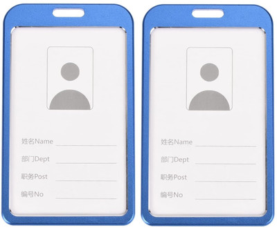SHINING ZON 1 Card Holder(Set of 20, Blue)