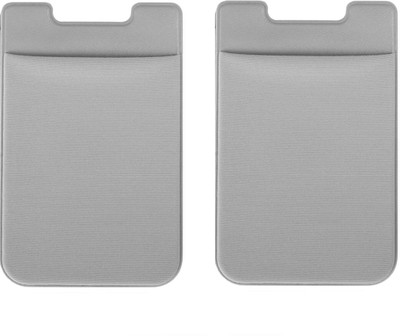 Encelade 3 Card Holder(Set of 2, Silver)