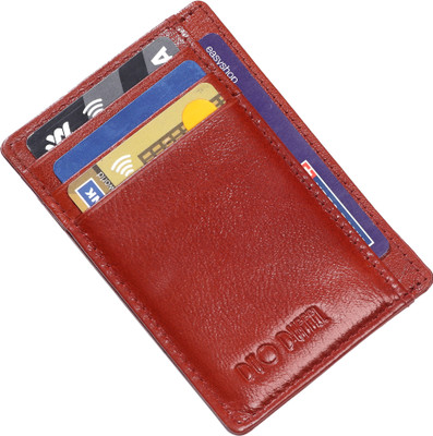 DUO DUFFEL 8 Card Holder(Set of 1, Brown)