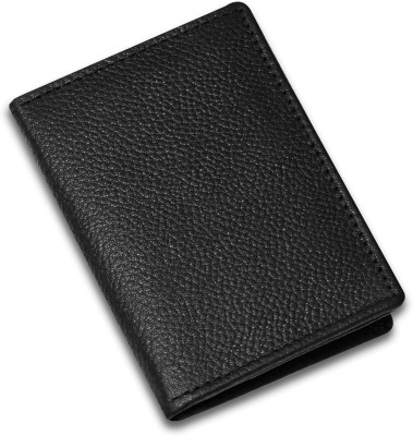 ABYS Genuine Leather RFID protected Unisex Debit | Business | ATM Credit Card holder 12 Card Holder(Set of 1, Black)