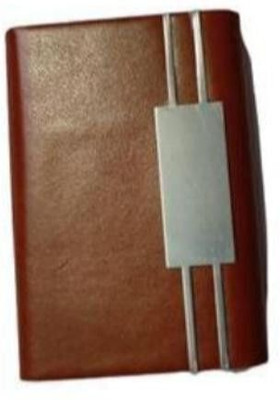 PEACORA 6 Card Holder(Set of 1, Brown)