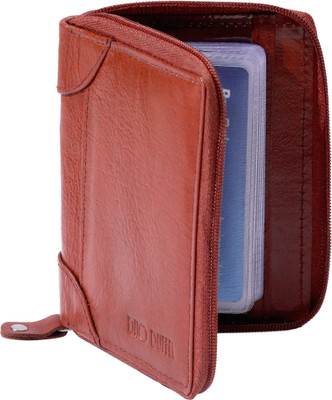 DUO DUFFEL 15 Card Holder(Set of 1, Brown)