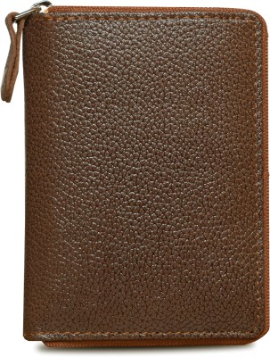 ABYS Genuine Leather Unisex RFID Protected Debit| Credit| ATM Card Holder 8 Card Holder(Set of 1, Tan)