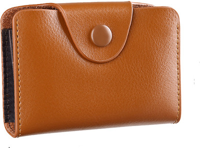 Encelade 15 Card Holder(Set of 1, Tan)