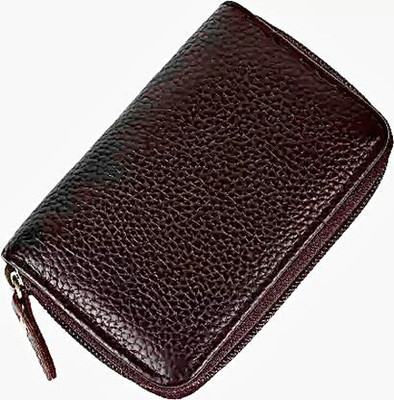 ARFA 1055 cp 15 Card Holder(Set of 1, Brown)