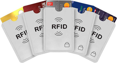 PRIMEHOLDER NA 1 Card Holder(Set of 5, Silver)