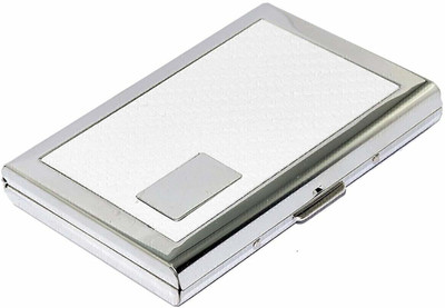 KP2 30 Card Holder(Set of 1, Silver)