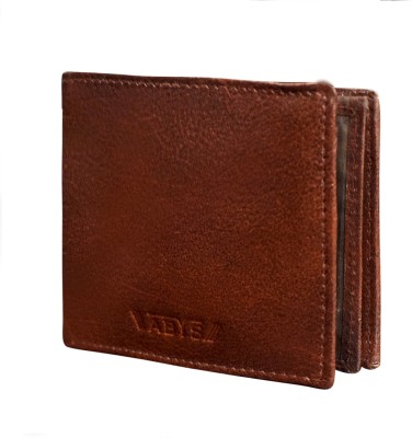 ABYS Genuine Leather 7 Slot Credit Debit ID Card Holder Money Wallet Purse for Men 7 Card Holder(Set of 1, Maroon)