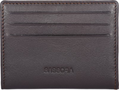 Sassora 2023 12 Card Holder(Set of 1, Brown)