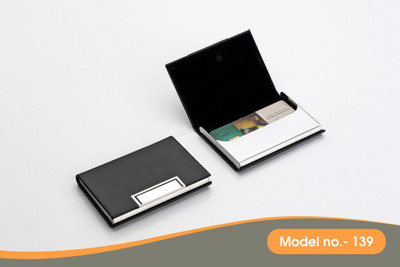 JGG Jain Gift Gallery 10 Card Holder(Set of 1, Black)