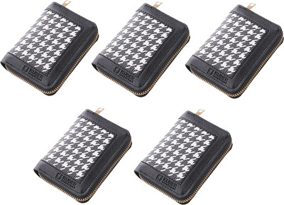 KUBER INDUSTRIES 12 Card Holder(Set of 5, White)