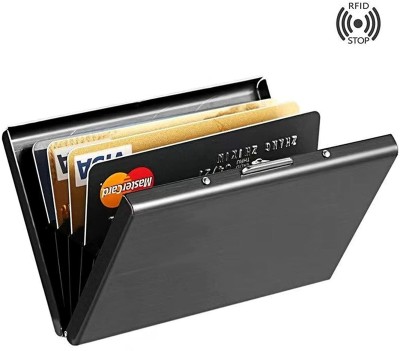 Keekos 1 Card Holder(Set of 1, Black)